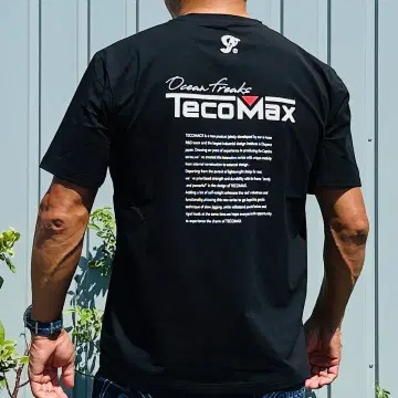 오션 프리크스 TECOMAX 스트레치 슬림 티셔츠 블랙 XL