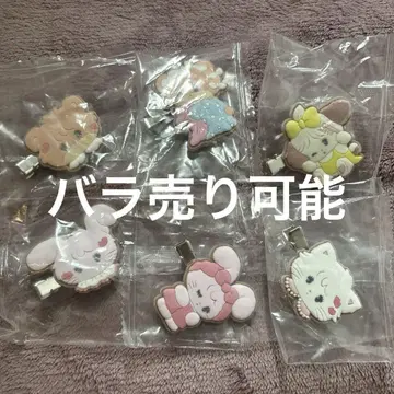 mikko characters 플로키 헤어 클립 6종 세트