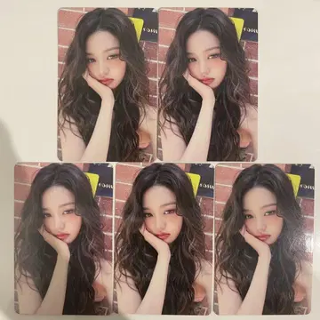 IVE 원영 Be Alright 타워 레코드 트레이딩 카드 5장