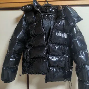 godsavage 블랙 다운 자켓 L