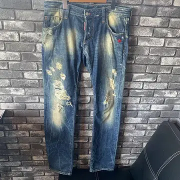 DSQUARED2 디스퀘어드 데미지 가공 데님 46