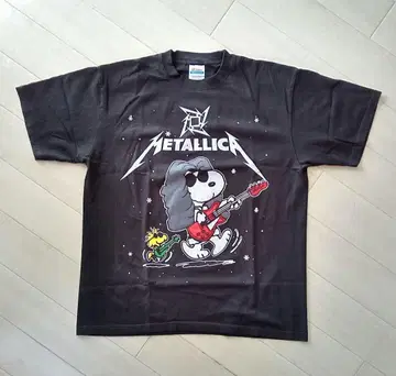 METALLICA 메탈리카 snoopy 밴드 티셔츠