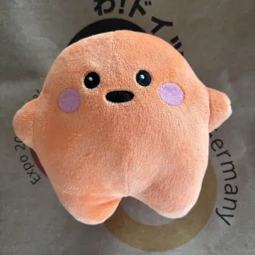 오사카 엑스포 독일관 순환 봉제 인형 대형 오렌지