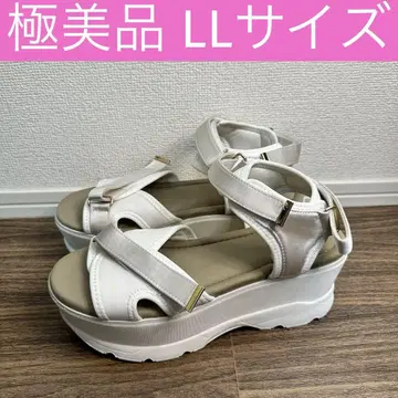 RANDA 란다 볼륨 밑창 스포츠 샌들 통굽 샌들 화이트