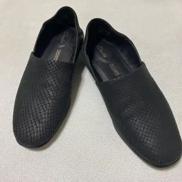Clarks 클락스 슬립온 뮬 2way 스네이크 22.5cm