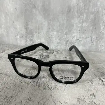 SHURON 슈론 SIDEWINDER 패션 안경 블랙 검은색 테 와이드