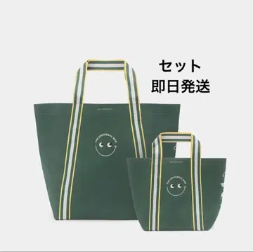 ANYA HINDMARCH Universal bag 세트 내셔널 린넨
