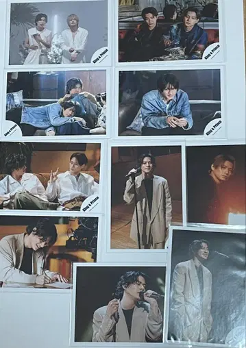 히라노 쇼, 진구지 유타 사진 10매 세트
