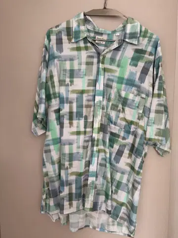 steven alan 루즈핏 반팔 셔츠 L 사이즈