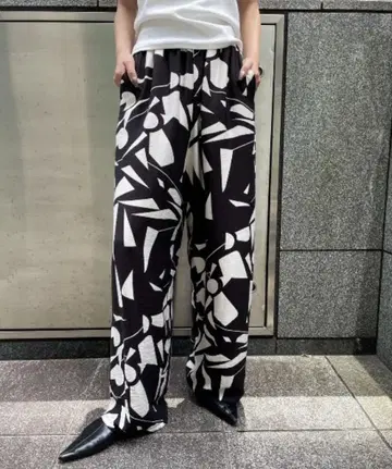 새상품급 AIC. 믹스처 패턴 이지 팬츠 프리 사이즈