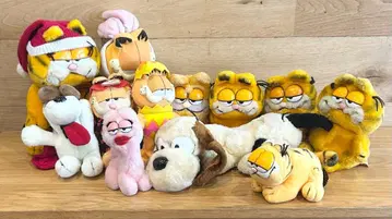 12개 세트 가필드 봉제 인형 빈티지 오디 아린