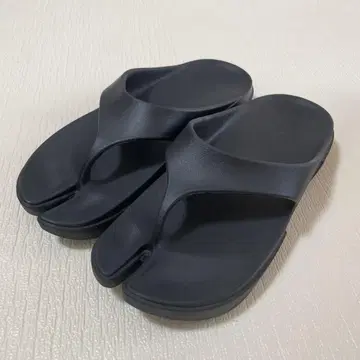 페이즈 PARENTHESES PAES 리커버리 샌들 42 블랙 블랙
