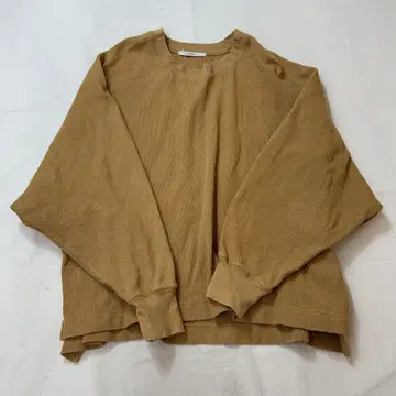 A/W JOHNBULL 존불 허니콤 래글런 슬리브 풀오버
