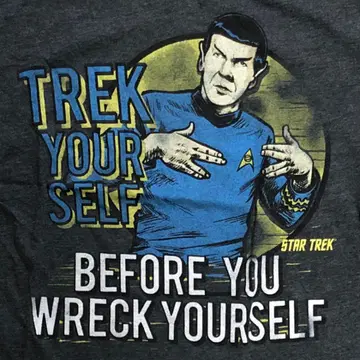 스타 트렉 티셔츠 M/STAR TREK 우주 대작전