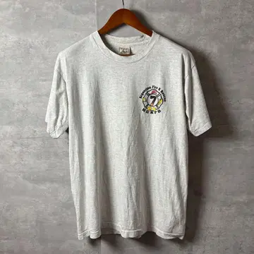 90s ALORE 빈티지 티셔츠 USA L 파이어 & 레스큐