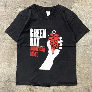 GREEN DAY 그린 데이 american idiot T셔츠 XS