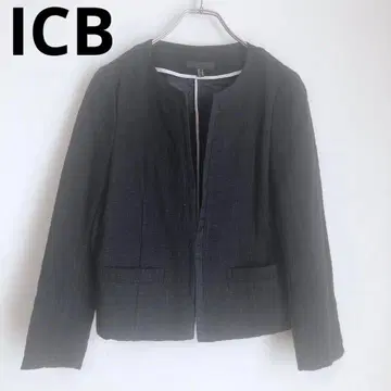 아이씨비 노카라 재킷 포멀 일본제 네이비 9 오피스