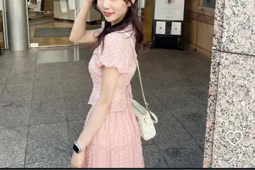 릴리안 캐럿 반팔 블라우스