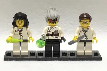 레고 (LEGO) 정품 의사 과학자 미니 피규어 3개 세트