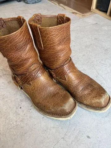 wesco 웨스코 엔지니어 부츠 바이슨 가죽