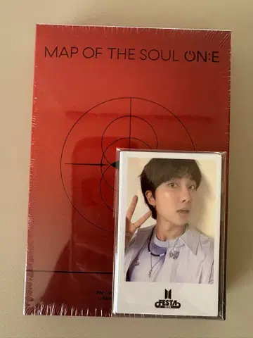 BTS MAP OF THE SOUL ON:E DVD 포토 카드 포함