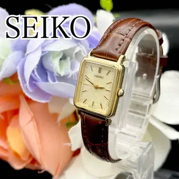 작동 손목시계 SEIKO 세이코 스피릿 새 벨트 골드 H56