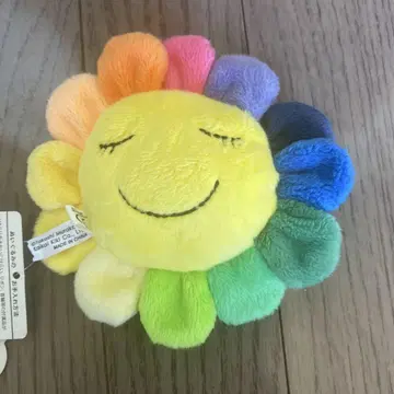 S729.1 kutakuta 무라카미 다카시 컬러풀한 꽃 봉제 인형