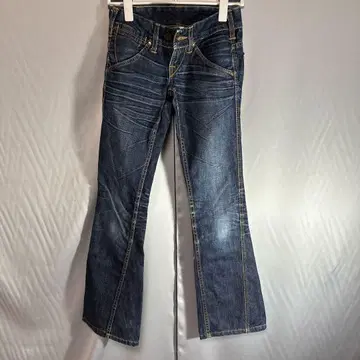 TRUE RELIGION 플레어 데님 부츠 컷 y2k 청바지