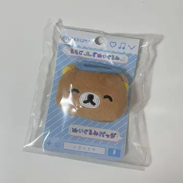 리락쿠마 이모지즈 인형 배지