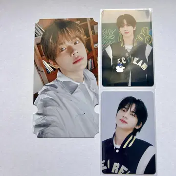 TWS 카페 신유 사전 예약 특전 인스턴트 사진 신유 트레이딩 카드 2장