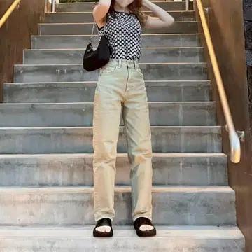 moussy PLAIN JEANS COLOR STRAIGHT 마우지 23