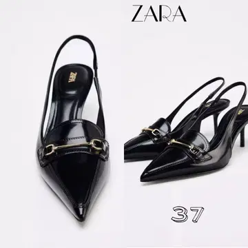 ZARA 버클 슬링백 슈즈