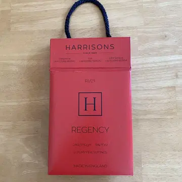 HARRISONS REGENCY 반치북 원단 견본 수트 핸드메이드