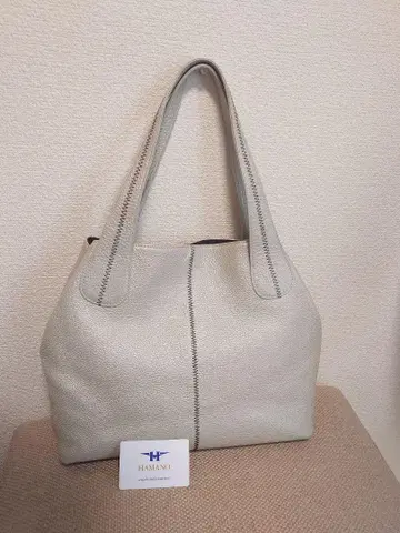 하마노 HAMANO 가죽 토트백