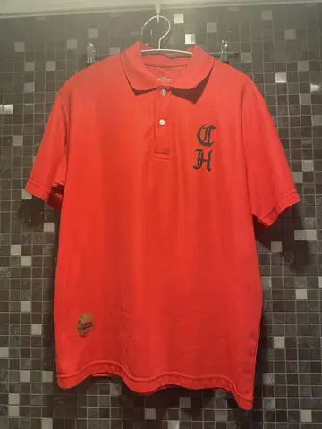 Clubhaus Highballers 빨간색 폴로 셔츠
