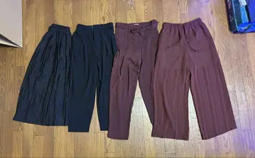 묶음 판매 와이드 팬츠 롱 스커트 M