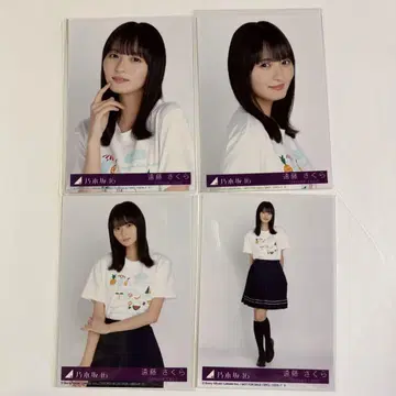노기자카46 브로마이드 Same numbers 엔도 사쿠라 4종 컴프