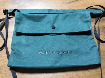 macpac 그린 숄더백 사코슈