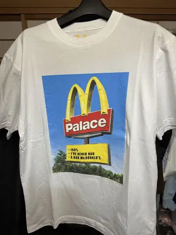 Palace McDonald's 티셔츠 팔라스 맥도날드 L