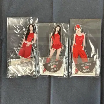 MISAMO "HAUTE COUTURE" 아크릴 스탠드 미사모 3종 세트