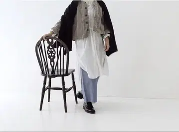 네스트로브 코튼 린넨 브로드 플리츠 부잠 튜닉