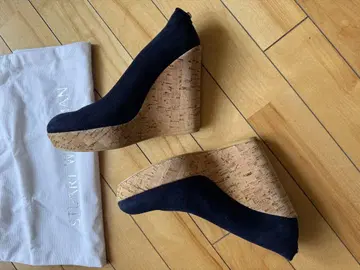 스튜어트 와이츠만 네이비 웨지솔 캐서린 공주가 애용하는 23cm