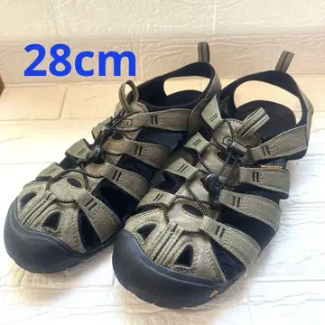 [중고품 새상품급] KEEN 아웃도어 샌들 사이즈 28 카키 당일 발송