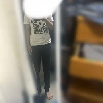 히스테릭 글래머 그래픽 티셔츠 화이트