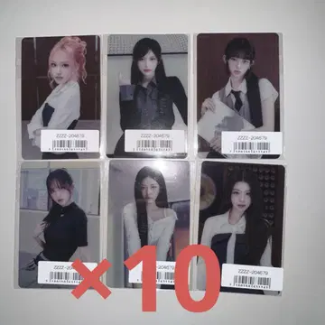 IVE Be Alright 소니뮤 라키드로 트레이딩 카드 60매 세트