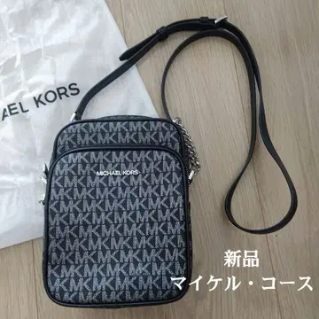 MICHAEL KORS 숄더백 체인 크로스바디 블랙 x 그레이