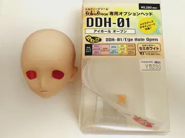 DDH-01 아이 홀 오픈 인형 헤드