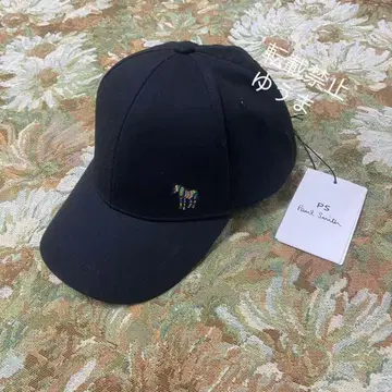 Paul Smith 야구 모자/오가닉 코튼 100%/BLACK
