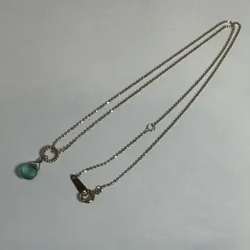 agate K10 볼 체인 목걸이 40cm