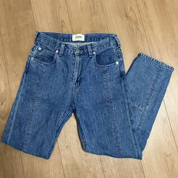 SERGE de bleu 스트레이트 데님 23